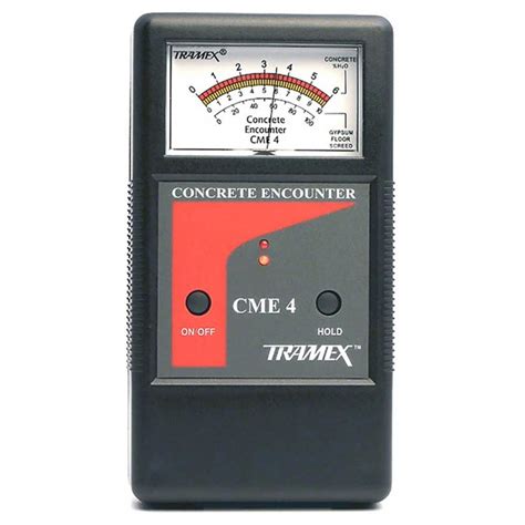 tramex cme4 concrete encounter moisture meter|concrete encounter cme4.